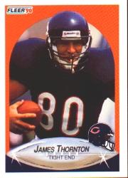 1990 Fleer #300 James Thornton UER