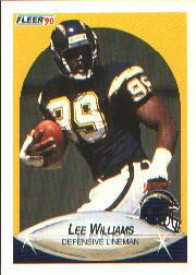 1990 Fleer #316 Lee Williams