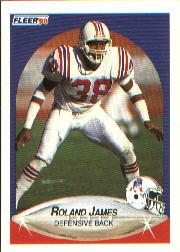 1990 Fleer #320 Roland James