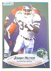 1990 Fleer #362 Johnny Hector