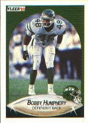 1990 Fleer #363 Bobby Humphery UER