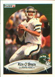 1990 Fleer #367 Ken O'Brien