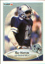 1990 Fleer #388 Ray Horton UER
