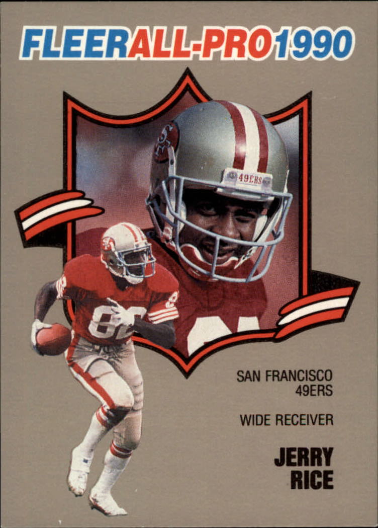 1990 Fleer All-Pros #2 Jerry Rice