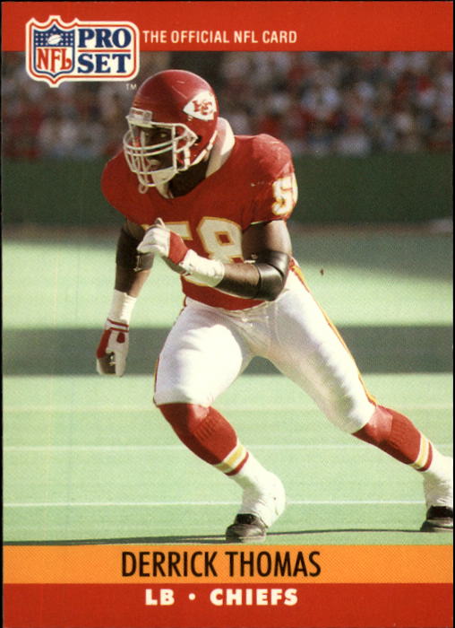 1990 Pro Set #536 Derrick Thomas