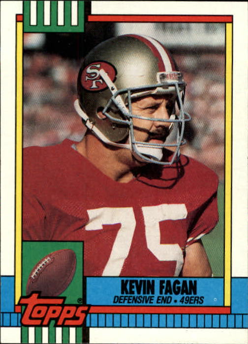 1990 Topps #26 Kevin Fagan RC