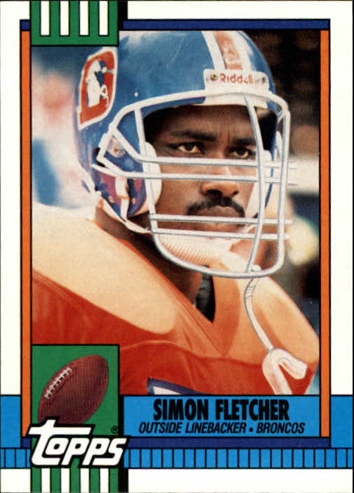 1990 Topps #39 Simon Fletcher UER