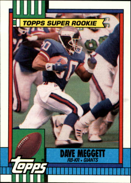1990 Topps #49 Dave Meggett