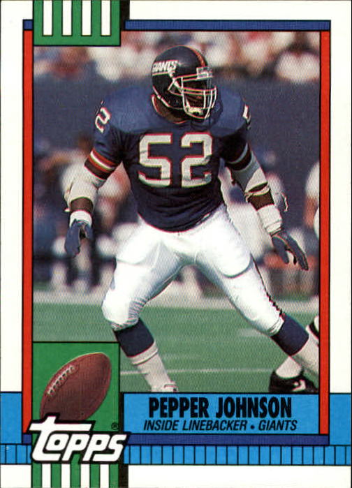 1990 Topps #54 Pepper Johnson