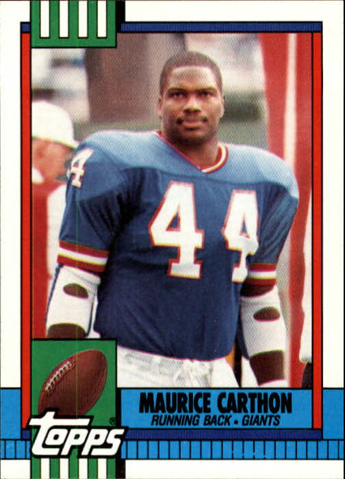 1990 Topps #63 Maurice Carthon