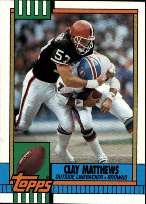 1990 Topps #172 Clay Matthews