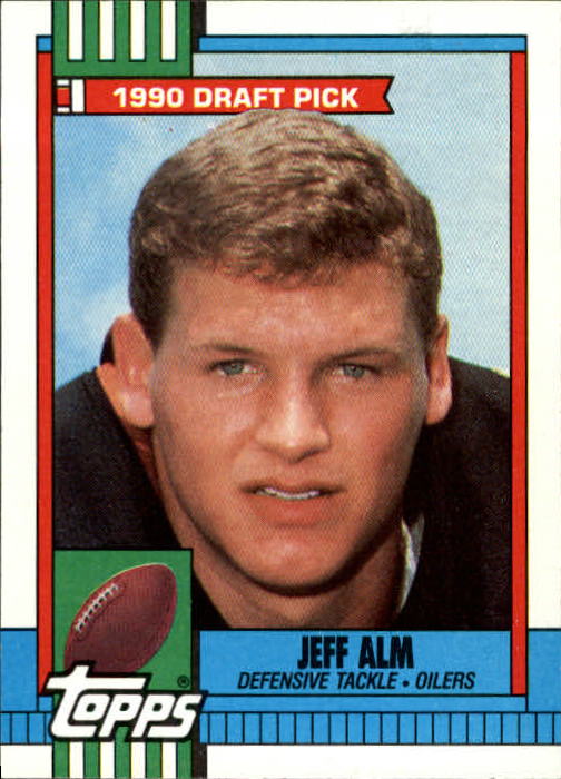 1990 Topps #211 Jeff Alm RC