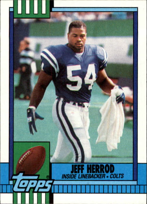 1990 Topps #306 Jeff Herrod RC