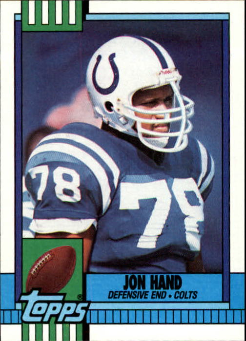 1990 Topps #308 Jon Hand