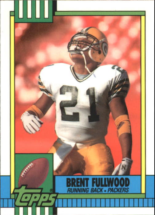 1990 Topps Tiffany #145 Brent Fullwood
