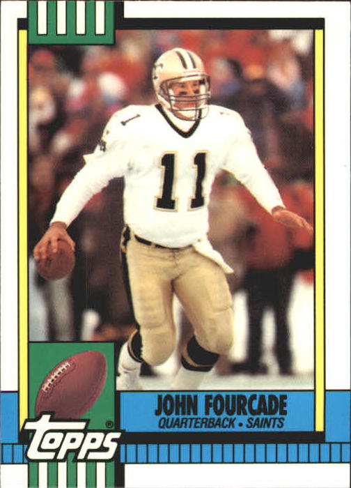 1990 Topps Tiffany #231 John Fourcade