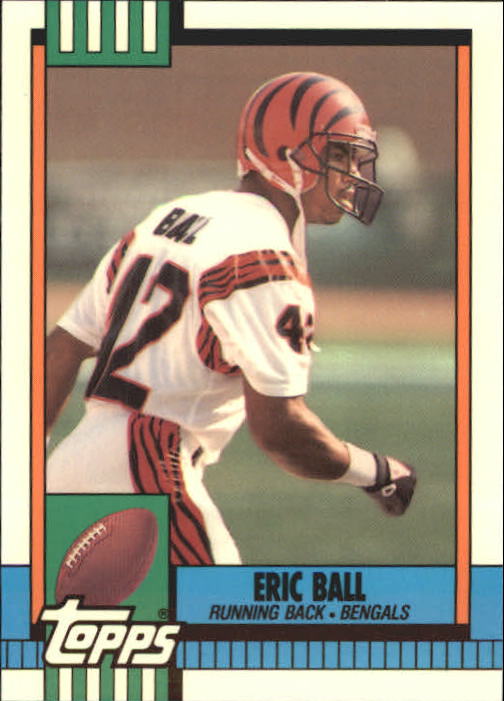 1990 Topps Tiffany #266 Eric Ball