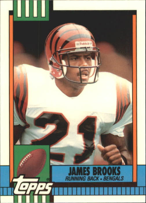 1990 Topps Tiffany #275 James Brooks
