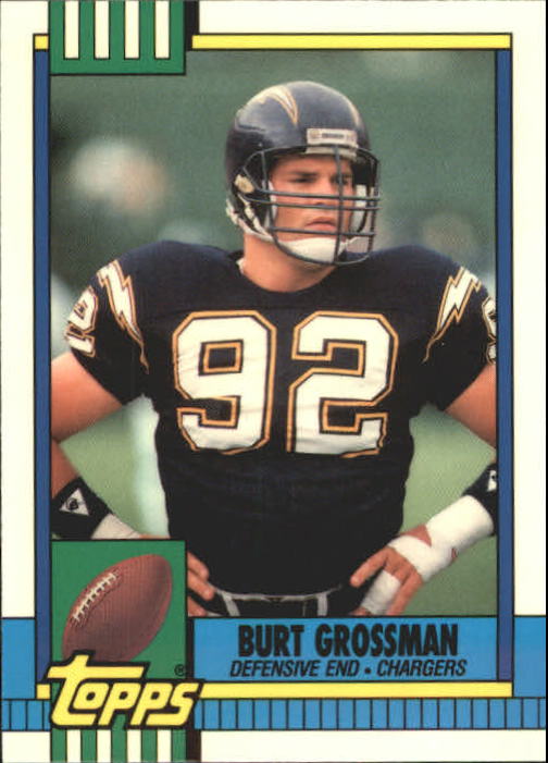 1990 Topps Tiffany #384 Burt Grossman