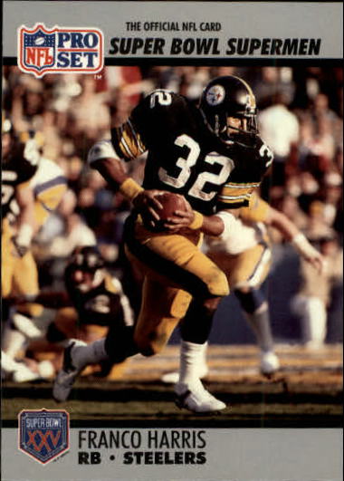 1990-91 Pro Set Super Bowl 160 #41 Franco Harris