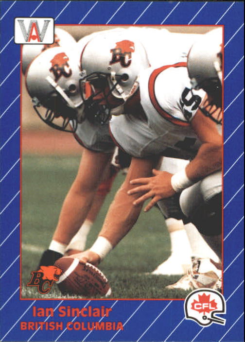 1991 All World CFL #13 Ian Sinclair