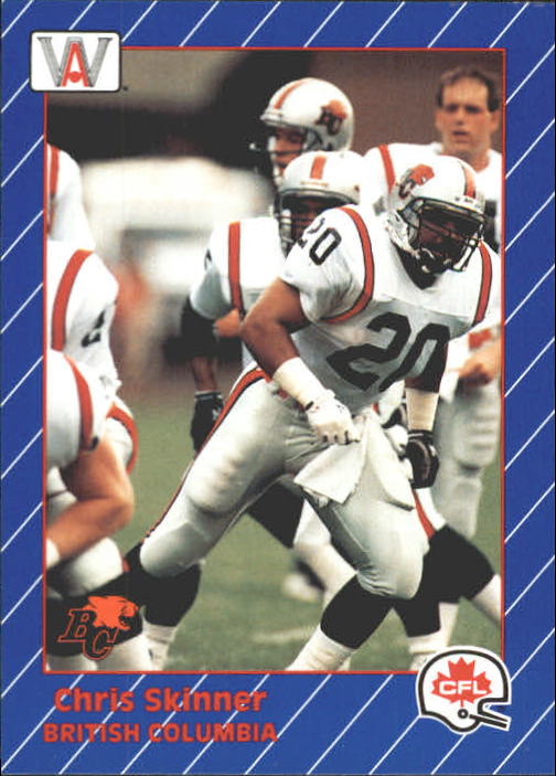 1991 All World CFL #14 Chris Skinner
