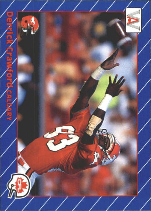 1991 All World CFL #21 Derrick Crawford