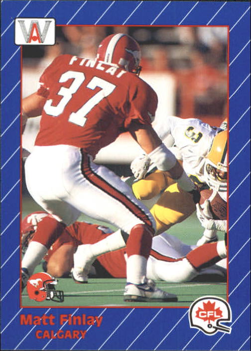 1991 All World CFL #24 Matt Finlay