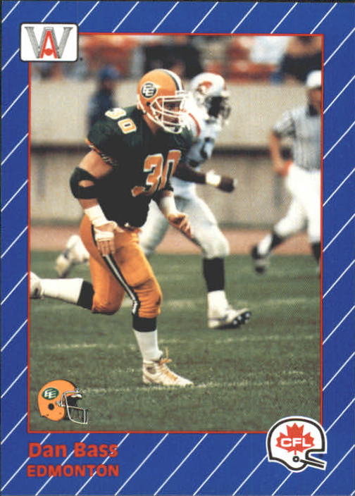 1991 All World CFL #34 Danny Bass
