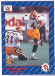 1991 All World CFL #41 Ray Macoritti