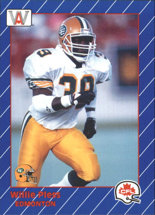 1991 All World CFL #42 Willie Pless