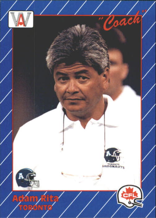 1991 All World CFL #47 Adam Rita CO