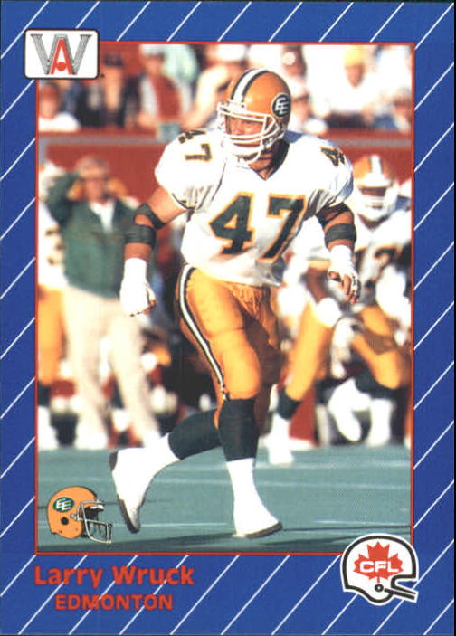 1991 All World CFL #48 Larry Wruck