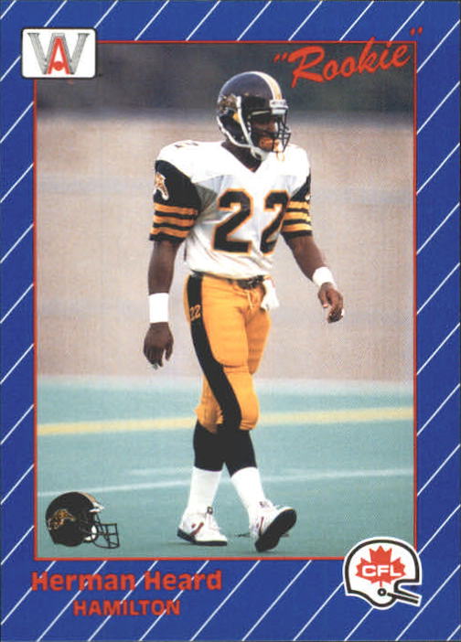 1991 All World CFL #53 Herman Heard