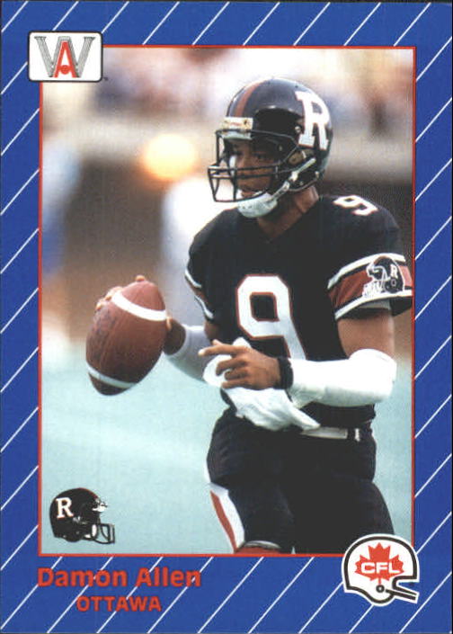 1991 All World CFL #60 Damon Allen