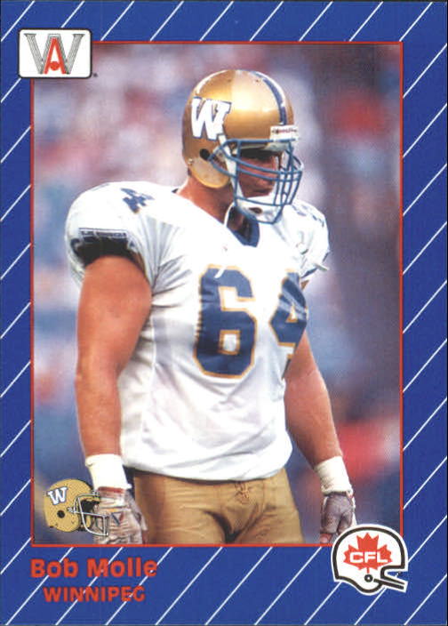 1991 All World CFL #62 Bob Molle