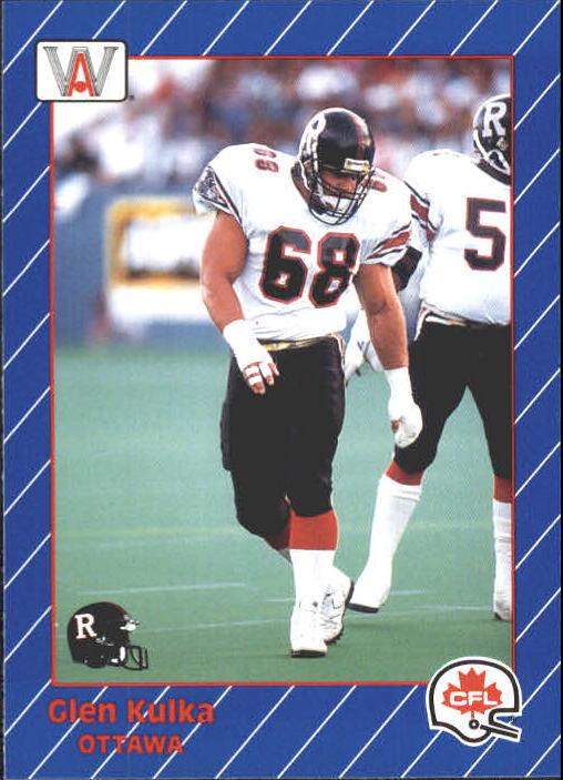 1991 All World CFL #69 Glenn Kulka