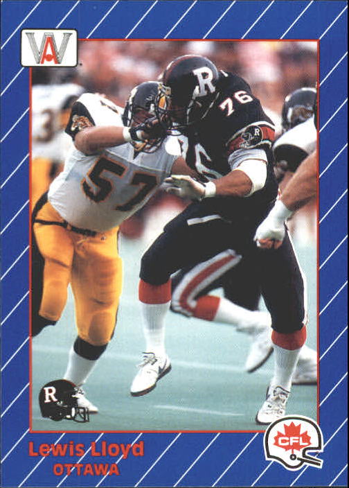 1991 All World CFL #70 Loyd Lewis