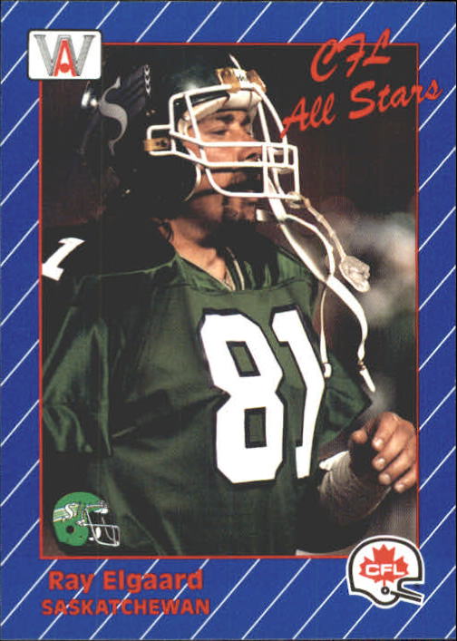 1991 All World CFL #80 Ray Elgaard AS