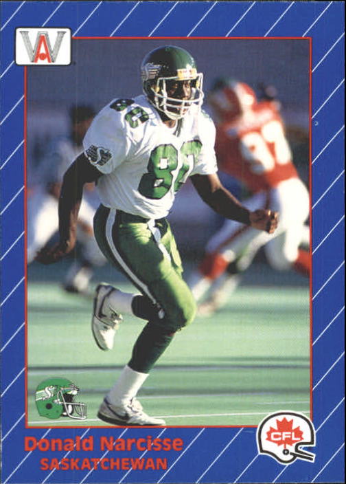 1991 All World CFL #81 Donald Narcisse