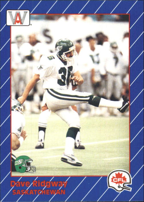 1991 All World CFL #83 Dave Ridgway