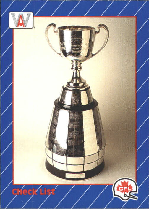 1991 All World CFL #88 Grey Cup