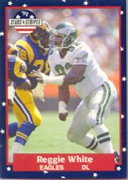 1991 Fleer Stars and Stripes #100 Reggie White