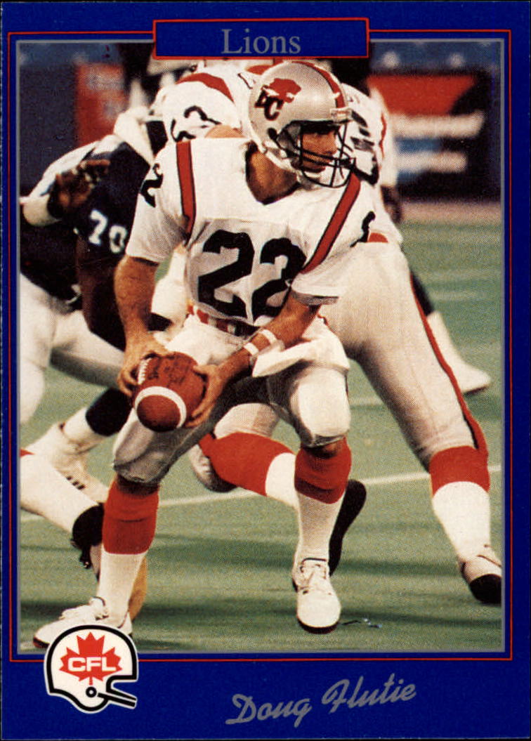 1991 JOGO #177 Doug Flutie