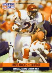1991 Pro Set Spanish #28 James Brooks