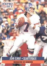 1991 Pro Set Spanish #57 John Elway