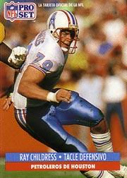 1991 Pro Set Spanish #82 Ray Childress