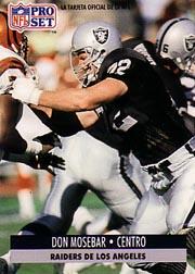1991 Pro Set Spanish #115 Don Mosebar