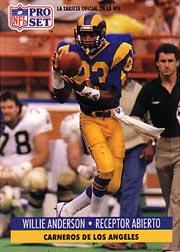1991 Pro Set Spanish #118 Flipper Anderson