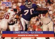 1991 Pro Set Spanish #168 Leonard Marshall
